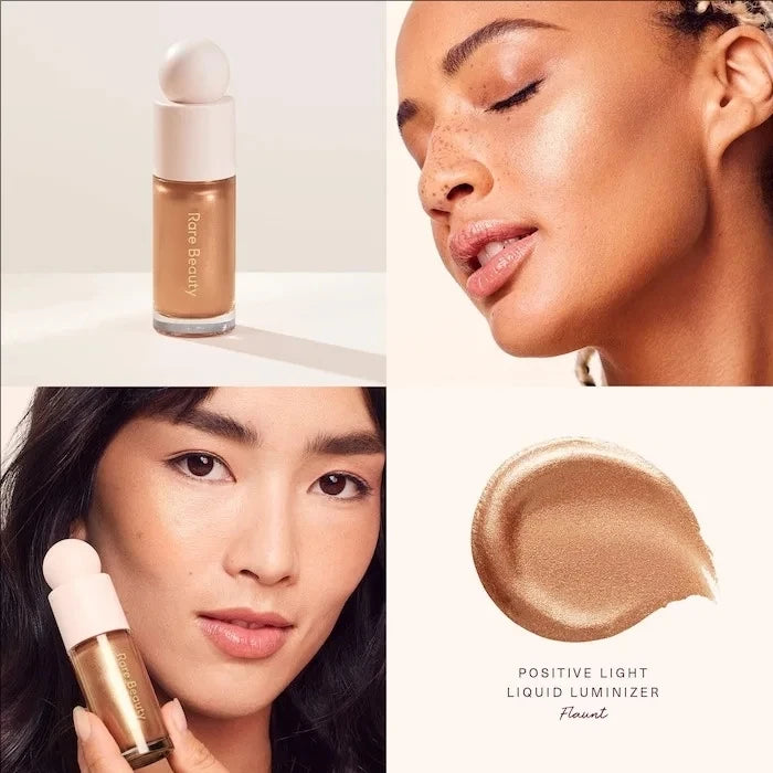 RARE Beauty High Copper Liquid Waterproof Lipstick Moisturizing High Gloss Liquid Natural Brightening Powder Blusher Cream