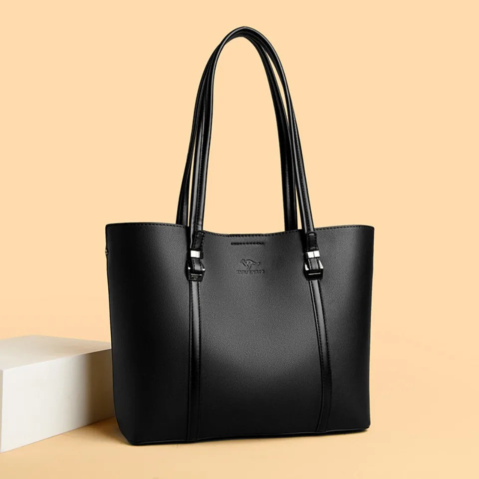 Large Capacity Shopping Bag for Daily Commuting Hand Bags Luxury Shoulder Bags High Quality Pu Leather Hnadbags Caual Tote Sac