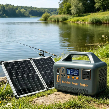 500W 220V Portable Power Station 400W 15-30Ah Power Bank LiFePO4 for Solar Generator Outdoor Energy Camping RV Backup Power Bank