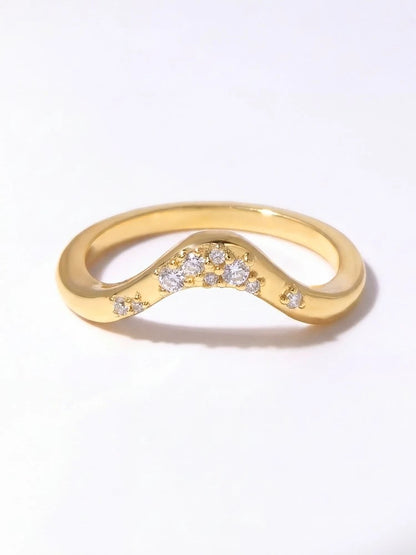 925 Sterling Silver Simple Fashion Water Drop Zircon Ring For Women Engagement Wedding Luxury High Quality Fine Jewelry
