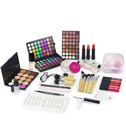 POPFEEL Complete Holiday Makeup Gift Set – Perfect Surprise for Friends and Family, Easy to Use for a Stunning Transformation.