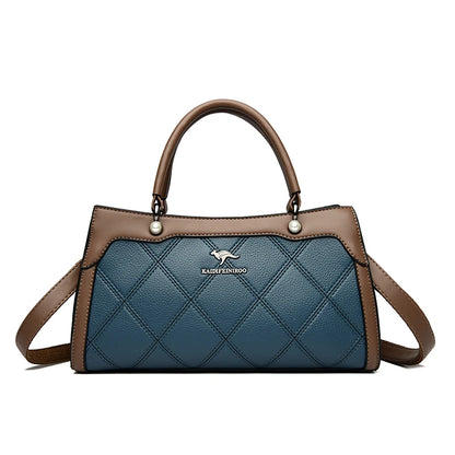 Top Quality Leather Hand Shoulder Bags for Women Luxury Handbags Women Bags Designer Casual Large Capacity Tote Bag Sac