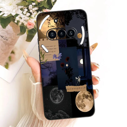 Casing For Nothing Phone (3a) A059 Cover For Nothing Phone 3a Case Silicone Cute Cat Fashion Butterfly Funny Painted