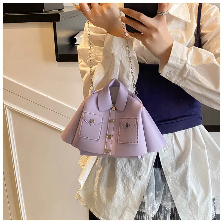 PU Square Compact Shoulder and Crossbody Bags Zipper Unique Design High Quality Hand Bags for Women 2026 Designer Style Bolso