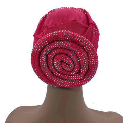 Summer Breathable Turban Cap for Women Muslim Under Scarf Cap African Lady Head Wraps Bonnet