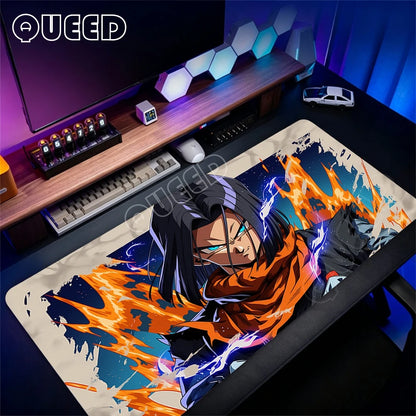 DBZ Dragon Ball Z Japan Anime Mouse Pad Gaming Keyboard Rug Laptop XXL Black Mousepad Desk Mat PC Gamer Carpet New Mousepad