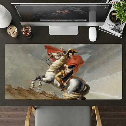 Artist J-Jacques-Louis D-David-S Mouse Pad Large Non-Slip Waterproof Mat Stitched Edge Keyboard Pad for Gaming Daily Office