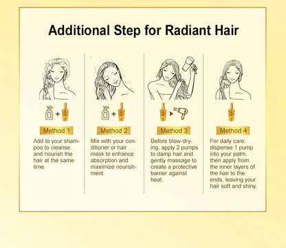 PURC Morocco Argan Oil Nourishing Hair Oil Smoothing Shine Soft Hair Serum Repair Damaged Frizz Dry Hair Treatment Hair Care