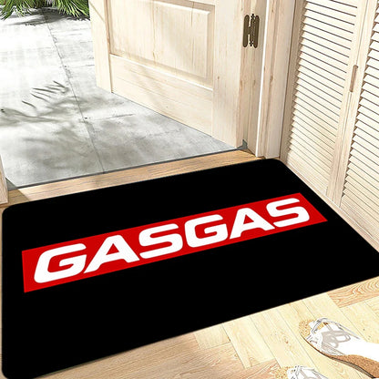 Door Mats Interior Foot Rug GAS Motorcycle Racing Welcome Floor Mat for Entryway Hallway Carpet Kitchen Rugs Fluffy Home Decor
