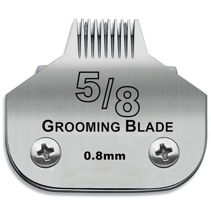Pet Dog Cat Detachable Ceramic Blade Compatible with Andis,Oster A5 & 76,Wahl KM 10 Series Animals Grooming Clippers