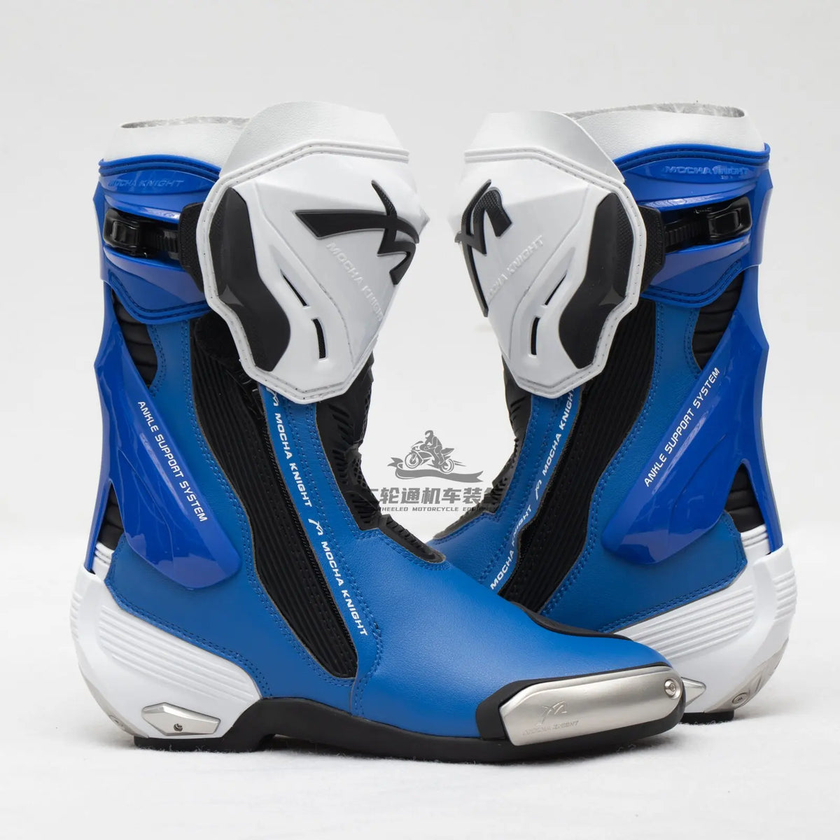 MOCHA Off-Road Riding Boots Ankle & Shin Impact Protection Non-Slip Wear-Resistant Sole for Track Enduro Competitive Riding