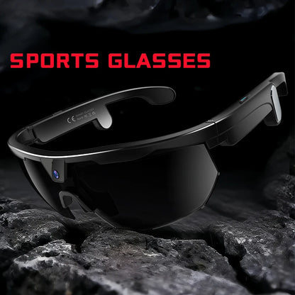 AI Smart Glasses with Camera  with built-in storage (no SD card required)deal for outdoor sports such as cycling skiing baseball
