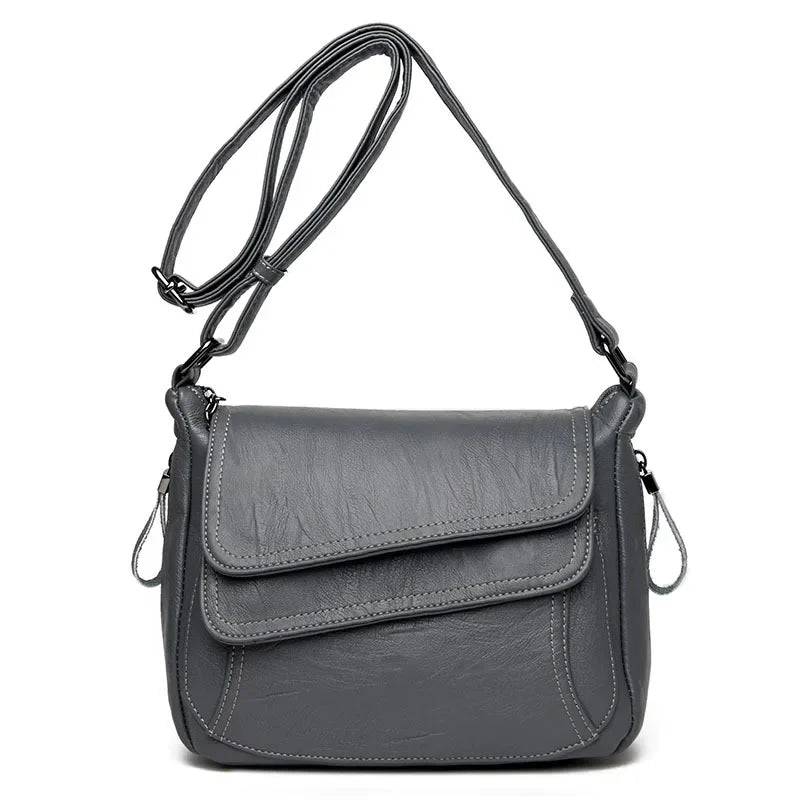 Luxury Designer Handbag High Quality Soft Leather Purses And Handbags Casual Shoulder Messenger Bags for Women 2024 New Sac