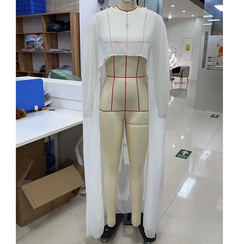 Elegant Fashion Mesh Sheer Poncho Top Women Chiffon Shawl Cape Capelets for Evening Dress Shawl Wraps Cover Up Wedding Party