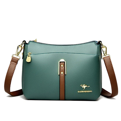 Genuine High Quality Soft Leather Women's Handbag Trend Designer Female Crossbody Bag Casual Shoulder Messenger Handbags 2025