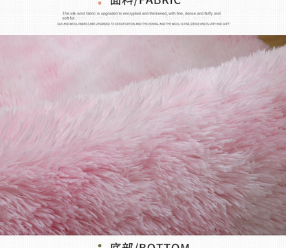 Super Soft Plush Round Rug Mat Fluffy White Carpets For Living Room Home Decor Bedroom Kid Room Decoration Salon Thick Pile Rug