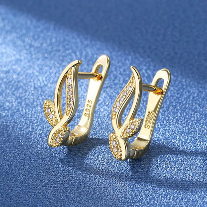 925 Silver Needle Princess Crystal Square Zircon Drop Earrings for Women Trendy Simplicity Jewelry Girl Sweet Gifts New