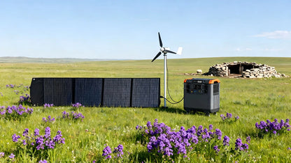 Portable Power Station 3000W LiFePO4 Battery, Fast Charging, Suitable for Outdoor Trips, Parties and Indoor Emergency Pow