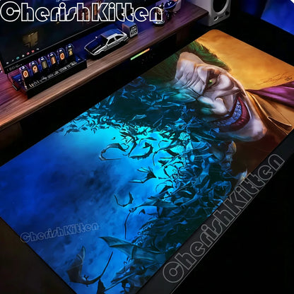 Mouse Mat Joker Mouse Pad Anti-slip Rubber Desk Mat With Lockrand Gaming Accessories Prime Gaming XL Keyboard Pad Padding Mats