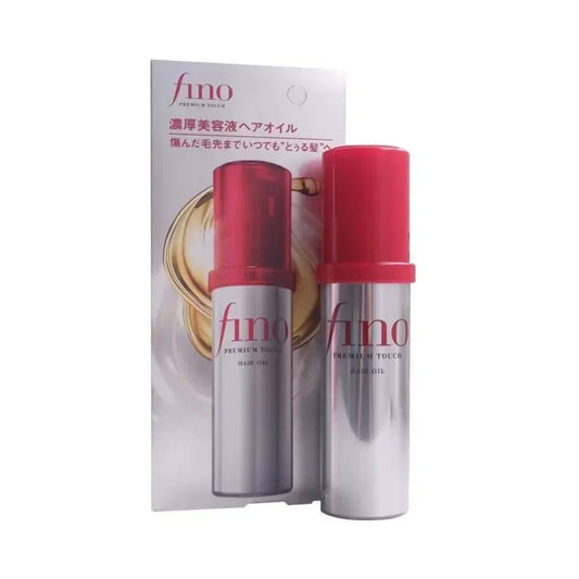 Fino Little Red Riding Hood Hair Essence Oil Repair Frizzy Dry Curly Perm Dye Hair Oil 70ml Hair Treatment