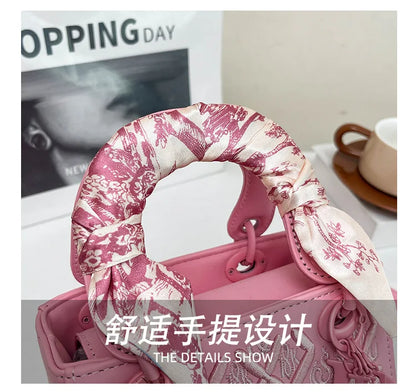 Luxury 2025 New Versatile Craftsmanship Embroidery Concubine Bag Handbag, Women's Crossbody Bag