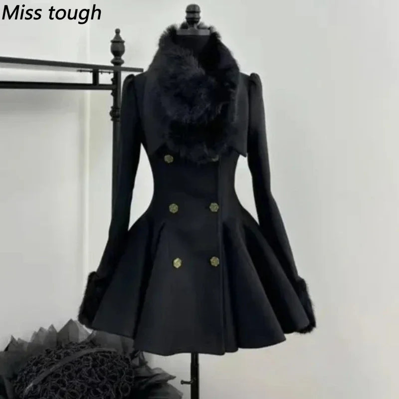 Autumn Korean Fashion French Elegant Women's Suit Warm Y2k 2 Piece Set Office Lady Slimming Design Party Outfits Woman Clothing