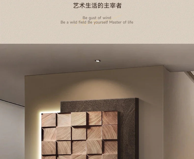 Led Geometric Wall Lamp Italy Designer Square Mounted Sconce For Living Room Resturant Background Wall Decoration Hall Way Light