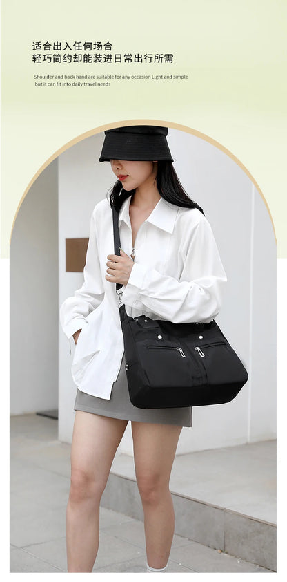 New Fashion Luxury Women's Crossbody Bag High Quality Large Capacity Shoulder Bag Waterproof Multi Functional Handbag For Women