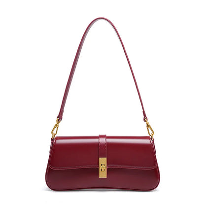 YANATARI Underarm Cowhide Genuine Leather Handbags Women Vintage Shoulder Bag Female Crossbody Bags Luxury High Quality 2025