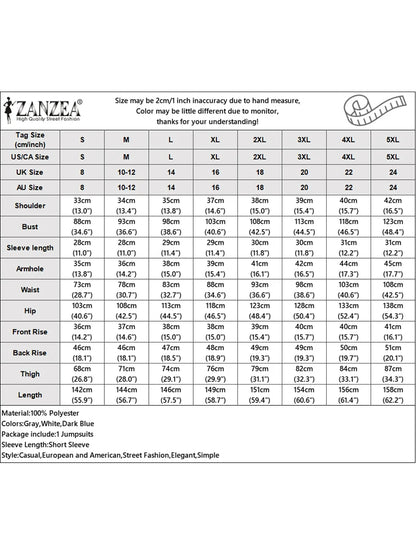 2025 ZANZEA Fashion Summer Women Party Jumpsuits Short Sleeve V-Neck Casual Rompers Playsuits Solid Elegant Pockets Streetwear
