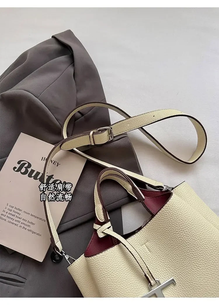Premium Ladies Tote Bag, Fashionable Leather Crossbody Handbag For Women, Luxury Brand Messenger Bag