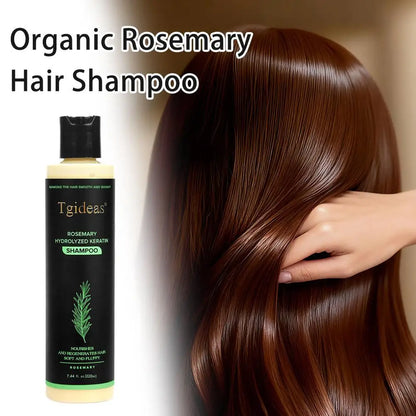 Rosemary Hair Growth Shampoo Organic Rosemary Oil Deeply Nourish Hair Follicles Promote Scalp Blood Circulation Reduce Hair Loss