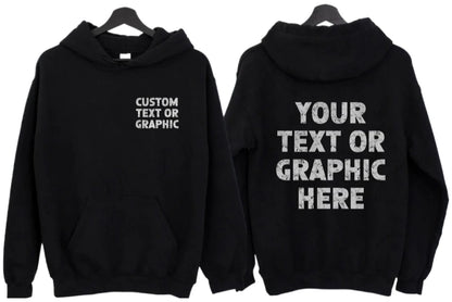 Customized Hoodie Personalized Printed Add Your Own Custom Texts Images Hoodie for Women Men Long-sleeved Hoody Spring