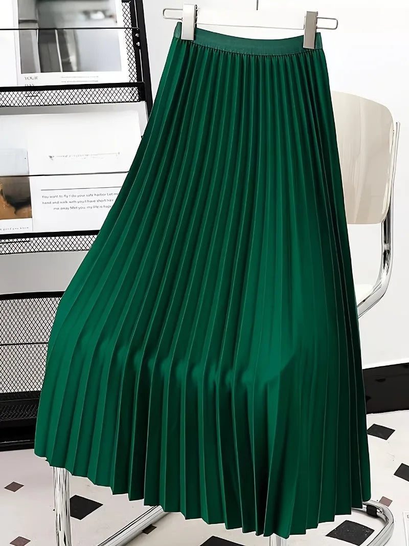 Fashion Elegant Pleated Skirt for Women Faldas Vintage Saias Party Goth Skirts Ropa Mujer Casual Jupe Femme Harajuku Streetwear
