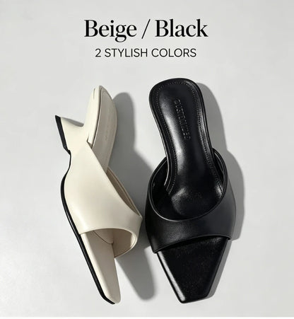 Elegant Women's Slippers Heeled Designer Shoes Woman Sandals Luxury Party Flip Flops Fashion Dress Walking Mujer De Sandalias