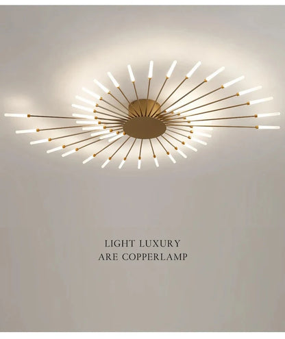 Modern Firework s Led Ceiling Lamp Creativity Living Dining Room Ceiling Chandelier Home Lighting Bedroom Light Luster Luminaire