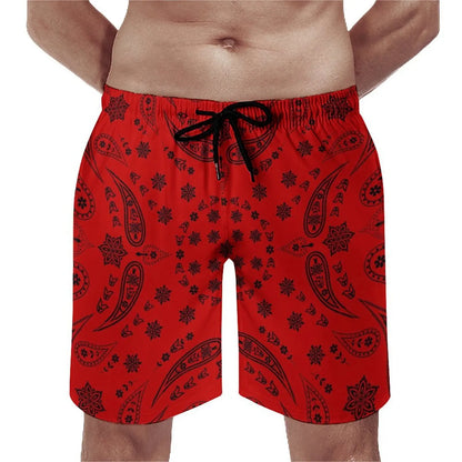 Customizable Bandana Men'S And Women'S Swimsuits Women One Piece Swimsuits Men Swimming Trunks And Beach Couple Outfits