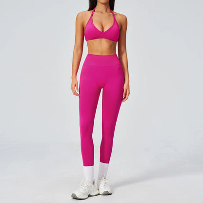 Fitness Suit 2PCS Women's Tracksuit Yoga Set Sports Outfits Gym Clothes Running Push Up Sportswear Female Workout Yoga Clothes