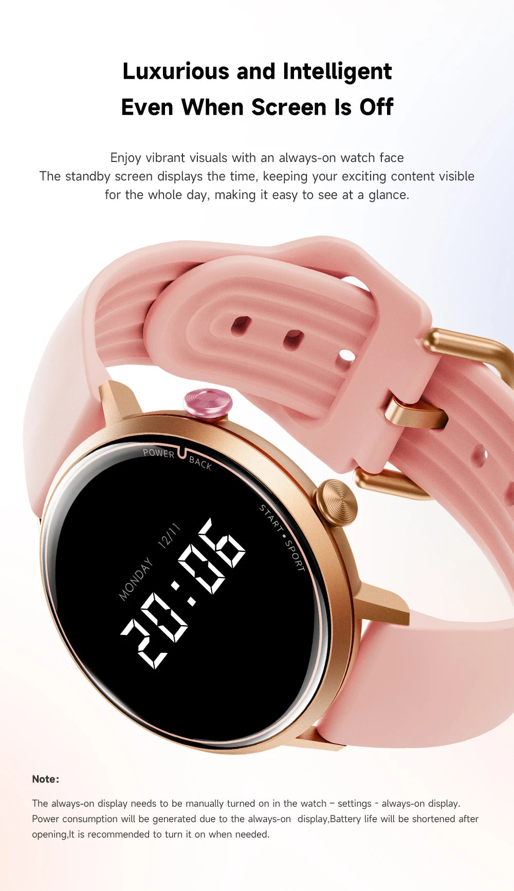 Big Price! Women's Smartwatch 50M Waterproof for Swimming Blood Pressure Sleep Heart Monitoring Diverse Sports Tracking