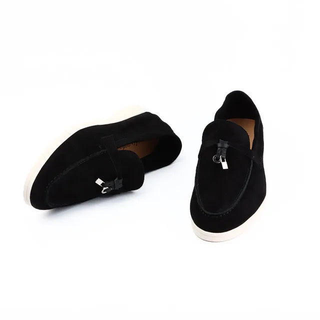 Not Logo Wholesale Women's Summer Round-Toe Rubber Stitching Adult Flats Sneakers
