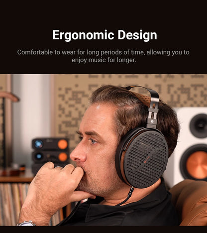 Fosi Audio i5 Open-Back Planar Magnetic Headphones with 97mm Diaphragm Professional Hifi Monitor Wired Headset For Studio