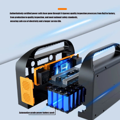 300W 90000mAh Emergency Power Supply 110V/220V AC Portable Power Station for home car refrigerator
