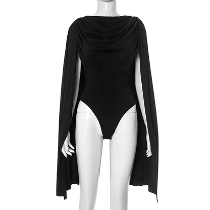 Sexy Swing Collar Jumpsuits for Women 2025 Fall Clothes One Piece Fancy Club Outfits Elegant Luxury Bodysuit Playsuit Jumpsuit
