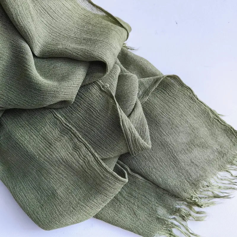 60 Color Cotton Crepe Shawl Headwraps Fashion Scarf Hijab For Women Veil Muslim Islam Hijab Cap Scarf For Muslim Shawl 200*90CM