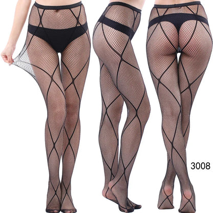 Women Bodystocking Sexy Lingerie Pantyhose Erotic Lingerie Body Stockings Of Large Size Tights Plus Size Women Tights