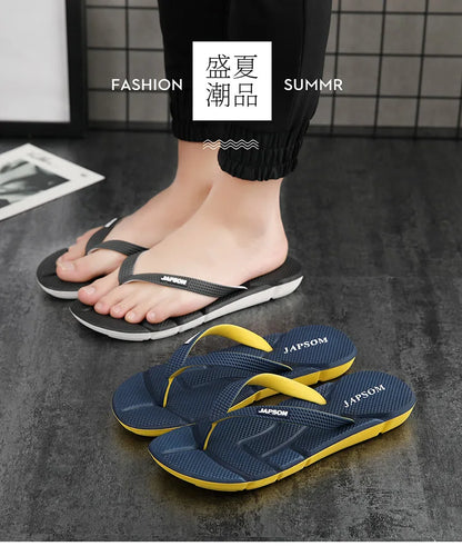 Blue Massage Slippers Men Flip Flops Big Size 49 50 Casual Slides Men Beach Flip Flops Men Eva Slippers Summer chanclas hombre