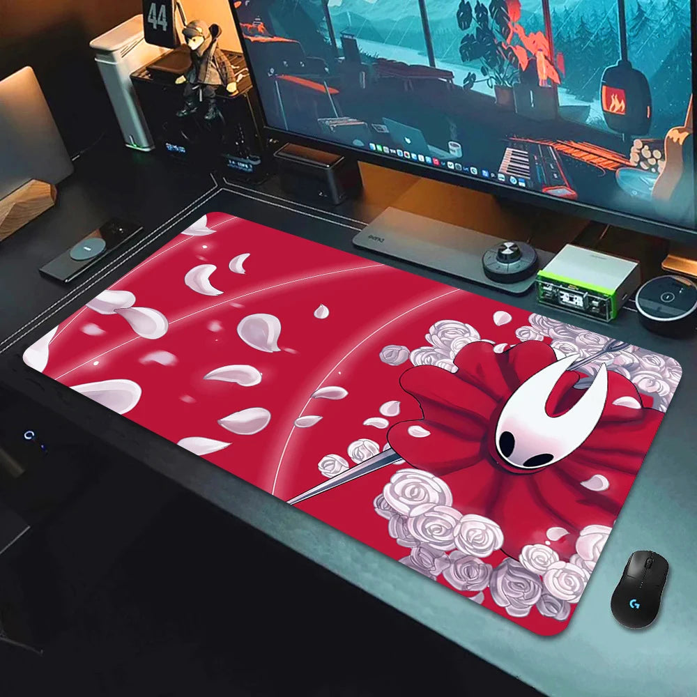 XXL New Game Wallpaper Hollow Knight Mousepad Laptops Keyboard Pad Mouse Pad Carpet Computer Accessories Non-slip Cool Desk Mats