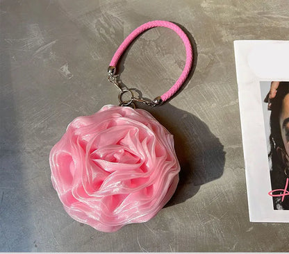 Party Clutch Fairy Hostess Flower Silk Mini Banquet Lipstick Key Purse Luxury Tote Designer Lady Prom Crossbody Handbags