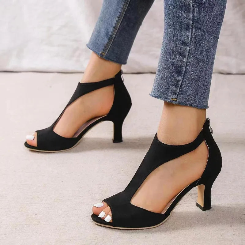 Summer Outdoor Casual Slippers Sexy Fashion Platform Flip Flops Designer High Heels Sandals Wedges Pumps Shallow Slides