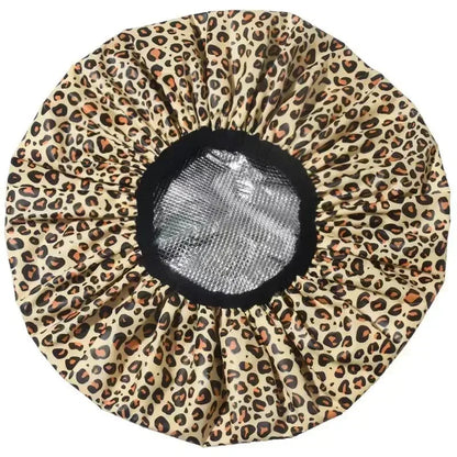 Portable Hair Salon Smooth Hair Oil Baking Cap 1PC Self-heating Tin Foil Hat Thickened Heating Steam Hair Mask Cap